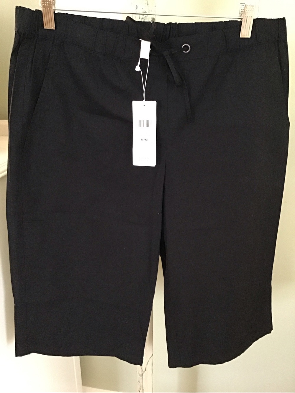 Eileen Fisher stretch cotton Bermudas NWT size M